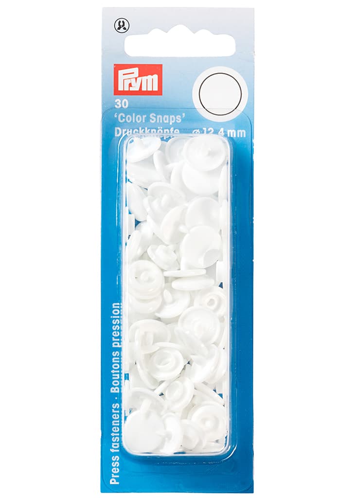 Кнопки "Color Snaps" круглые белые