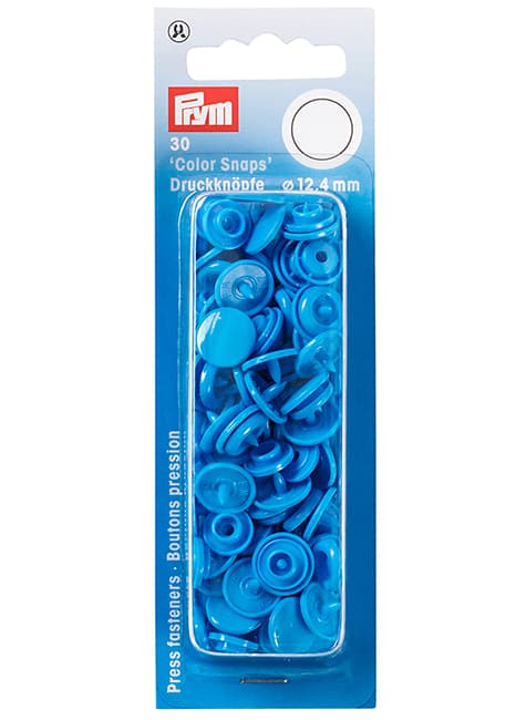 Кнопки "Color Snaps" круглые сине-стальные