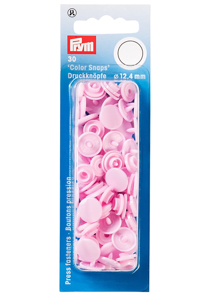 Кнопки "Color Snaps" круглые розовые