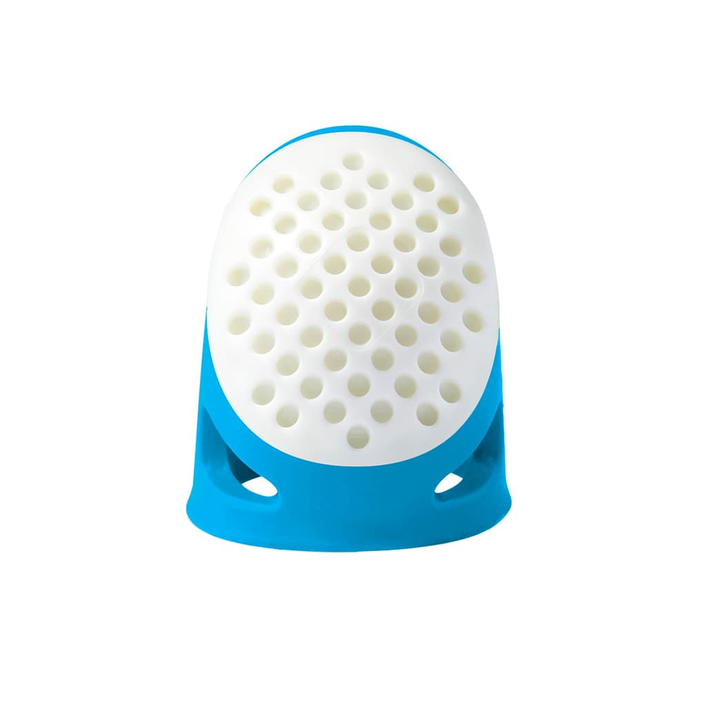 Напёрсток эргономичный мягкий (размер XL) голубой - №1