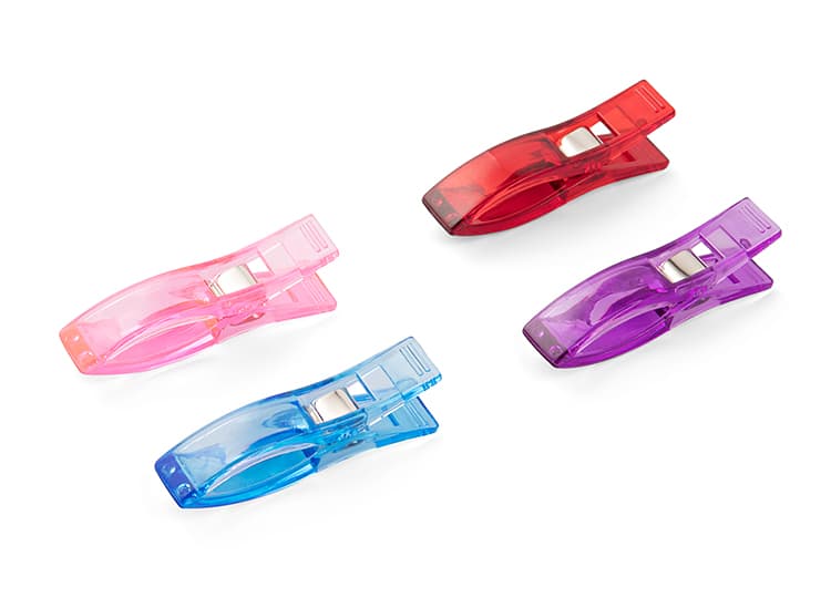 Прищепки большие Prym Love для работы с тканями, 5,5 см, 14 шт - №1