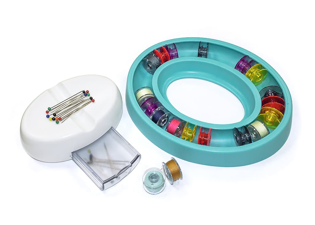 Игольница-органайзер с держателем шпулек Prym Love с отделением для булавок - №2