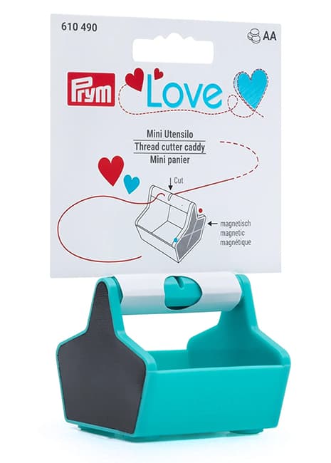 Мини-контейнер Prym Love в форме ящичка с резаком и магнитом undefined