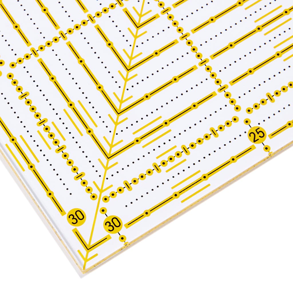Линейка для пэчворка 31.5х31.5см - №1