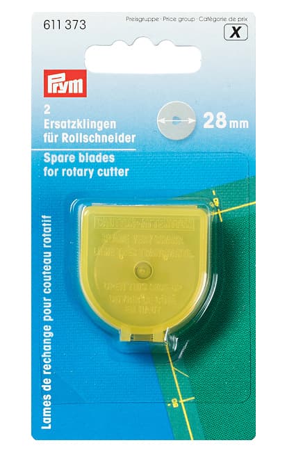Сменные прямые лезвия для раскройного ножа 28мм 2шт