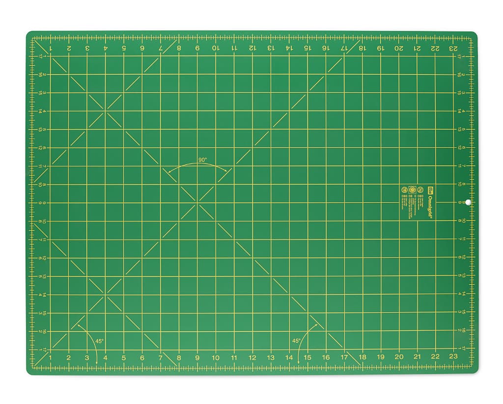 Раскройный коврик 60х45см - №1