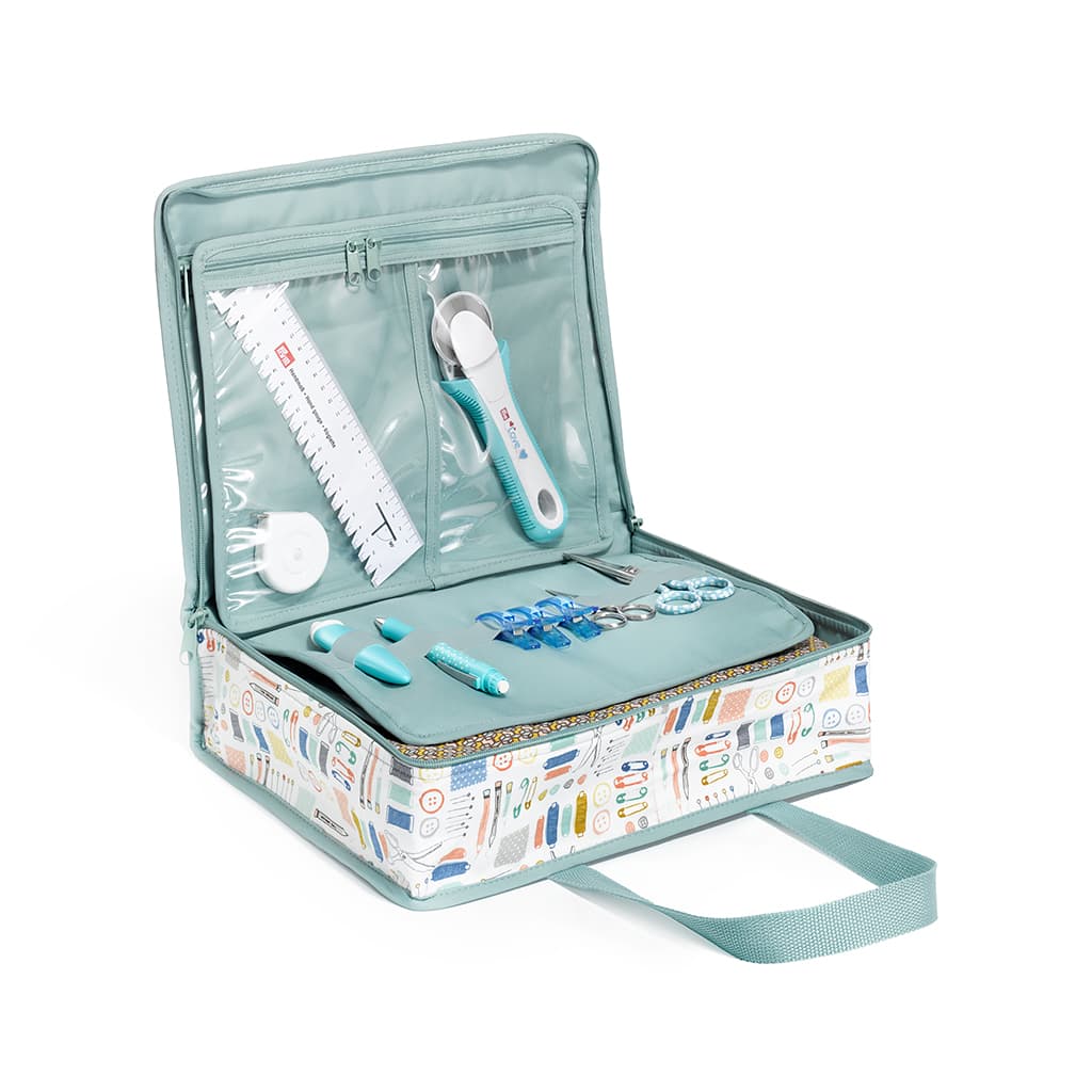 Плоская сумка для аксессуаров (34х26х9,5), швейные принадлежности - №1