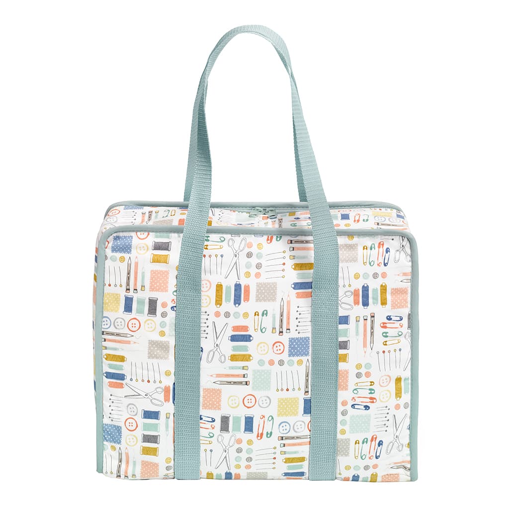 Плоская сумка для аксессуаров (34х26х9,5), швейные принадлежности