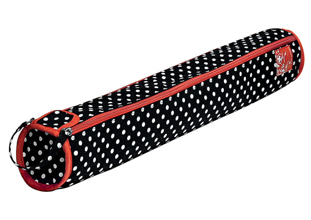 Футляр для спиц (51,5х9,5), черный в белый горох - №1
