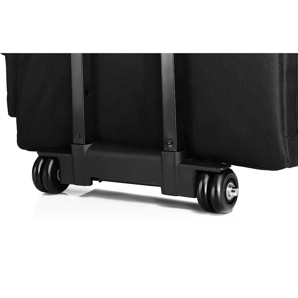 Сумка-чемодан для швейной машины, черная в белый горох - №3