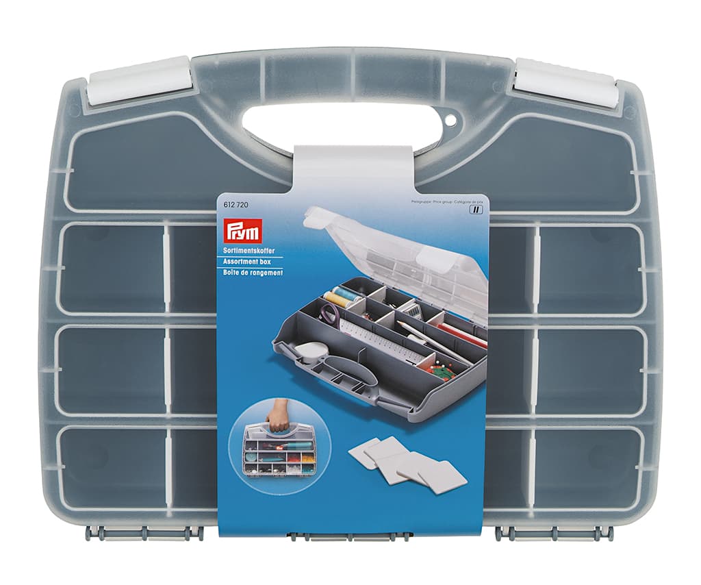 Коробка-чемодан для хранения швейных аксессуаров