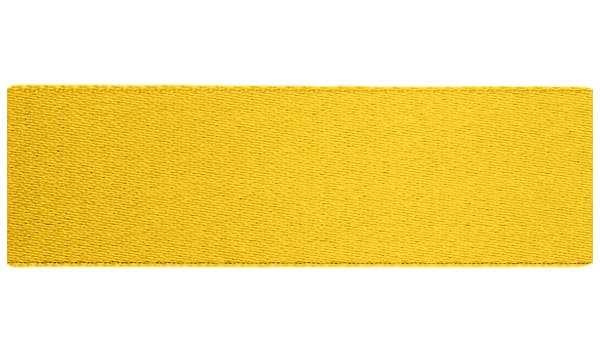 Атласная лента (38мм), желтый