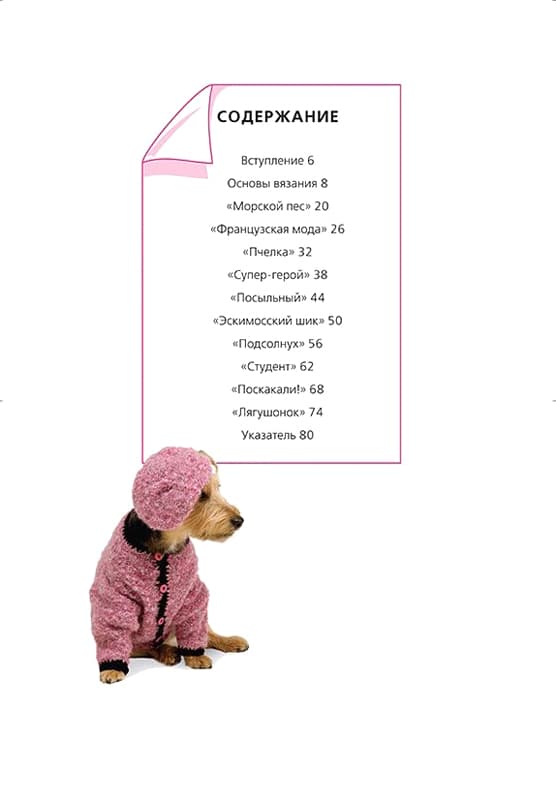 Элисон Дженкинс Вязаная одежда для собак. Модные комплекты - №1
