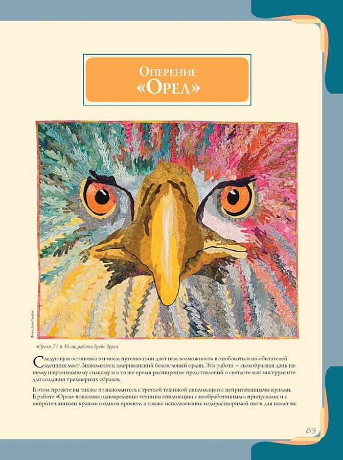 Мередит Остерфельд, Грейс Эрреа Пэчворк в стиле "импрессионизм" - №5