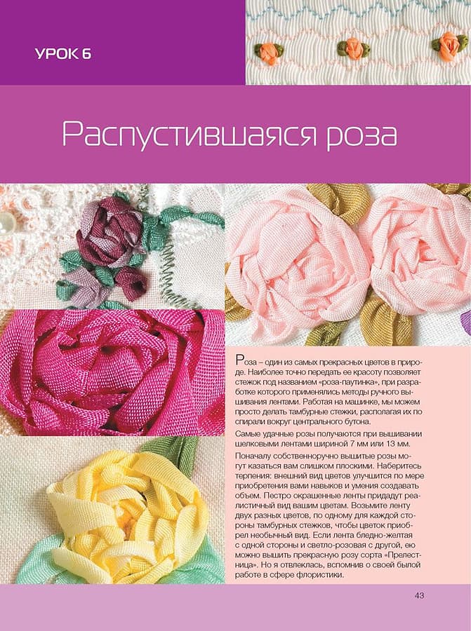 Сьюзан Шремпф Вышиваем шелковыми лентами по-новому. Проекты для швейной машинки - №3