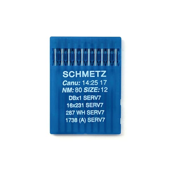 Иглы Schmetz DBx1 SERV7 80/12 для промышленных машин