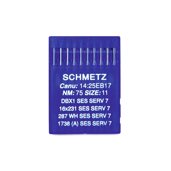 Иглы Schmetz DBx1 SES SERV7 75/11 для промышленных машин