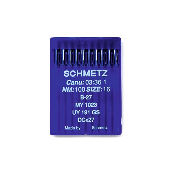 Иглы Schmetz DCx27 100/16 для промышленных машин