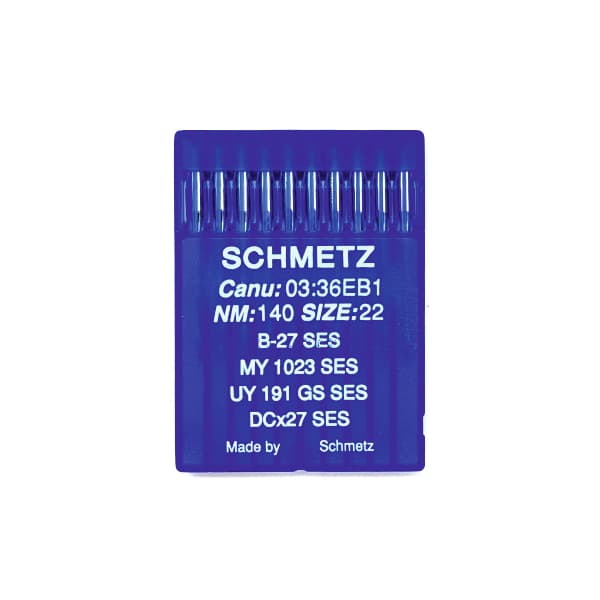 Иглы Schmetz DCx27 SES 140/22 для промышленных машин
