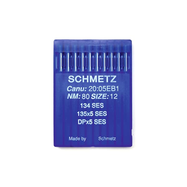 Иглы Schmetz DPx5 SES 80/12 для промышленных машин