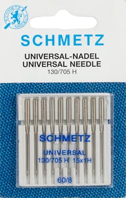 Иглы универсальные №60 Schmetz 130/705H 10 шт