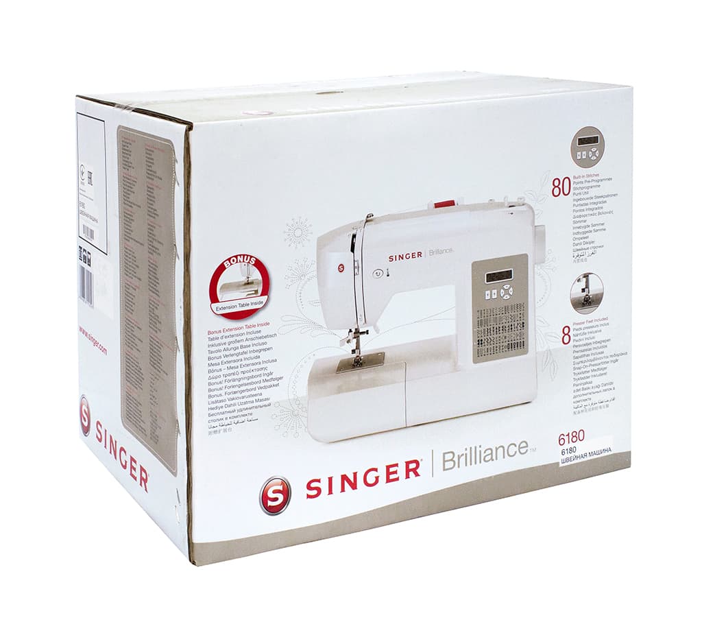 Швейная машина с микропроцессорным управлением Singer Brilliance 6180 - №8