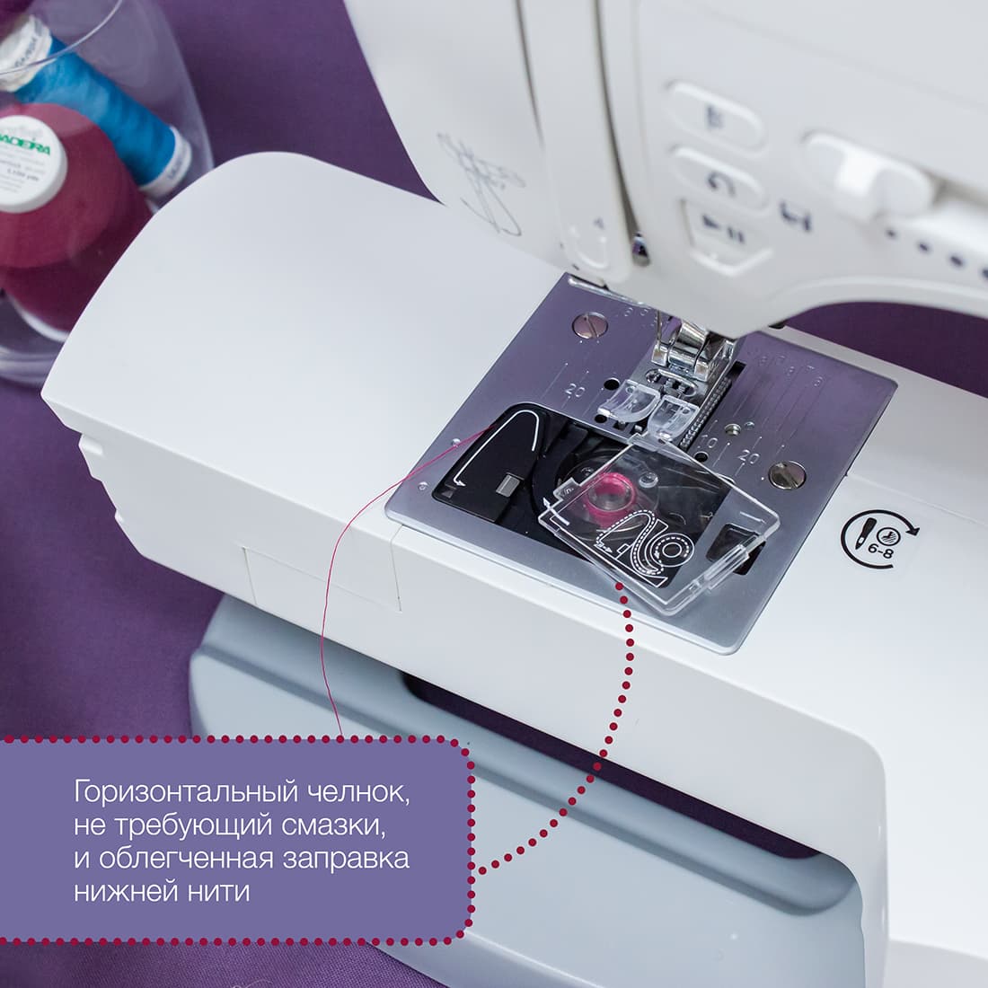 Швейная машина с микропроцессорным управлением Singer Confidence 7640 - №8