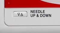 Кнопка needle up&down