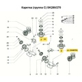 Винт3x14 SK280/LC2, 1шт 