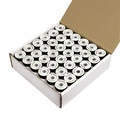 Нитки Madeira Bobbins №150 (120м на шпуле) 144 шт черные 