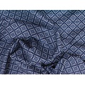 Ткань Gütermann Good Vibes (геометрический узор на темно-синем) - Фото №1