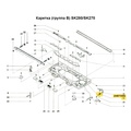 Пружина бокового клина (левая) SK270/280/LC2 - Фото №1