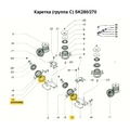 Зубчатое колесо внутреннего барабана SK270, 1шт - Фото №1