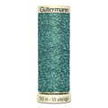 Gütermann Metallic Effect №90 50м цвет 235, светло-бирюзовый 