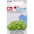 Пришивные кнопки Prym Love зеленые 16мм (4 шт) 