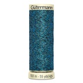 Gütermann Metallic Effect №90 50м цвет 483, темно-бирюзовый 