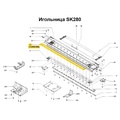 Градуированная лента  (разметка) SK280/840 - Фото №2