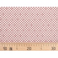 Ткань Gütermann Pemberley (розочки на клетчатом бордовом фоне) 