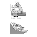 Регулируемая лапка для косой бейки 5-20мм - Фото №1