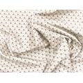 Ткань Gütermann French Cottage (серо-бежевые тюльпанчики на белом) - Фото №1