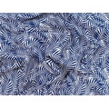 Ткань Gütermann Blooms (синие веточки на белом) - Фото №1
