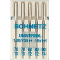 Иглы универсальные №70-90 Schmetz 130/705H 5 шт 