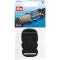 Пряжка-застежка для сумок и рюкзаков чёрная пластмассовая 25 мм 