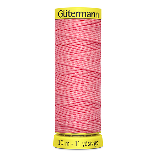 Gütermann Elastic 10м цвет 2747, розовый 