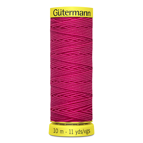 Gütermann Elastic 10м цвет 3055, фуксия 