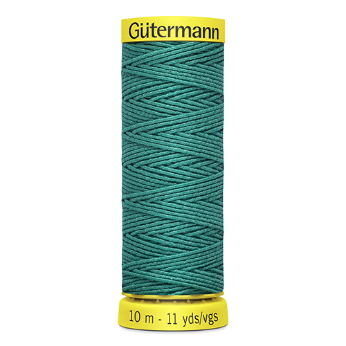 Gütermann Elastic 10м цвет 7844, бирюзовый 