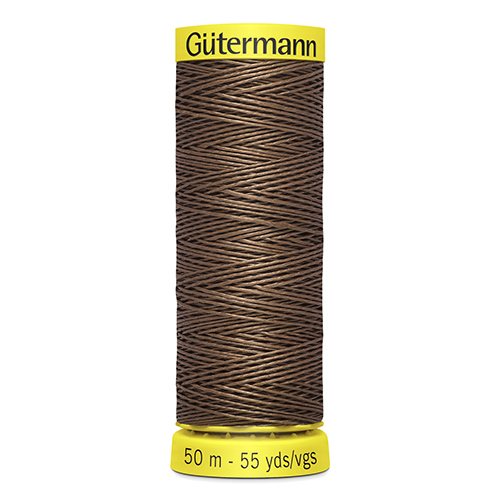 Gütermann Linen №30 50м цвет 1314, коричневый 