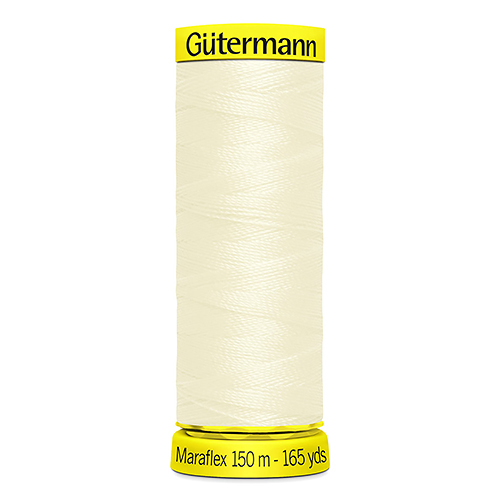 Нитки Gütermann Maraflex №120 150м Цвет 001 