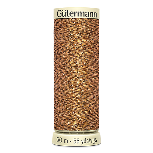 Gütermann Metallic Effect №90 50м цвет 36, бронзовый 