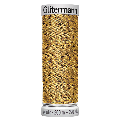 Нитки Gütermann Metallic №135 200м Цвет 7005 